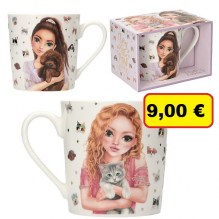 TOP MODEL ŠALICA KITTY I DOGGY 